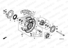 F-19-20 REAR WHEEL