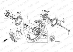 F-19-20 REAR WHEEL