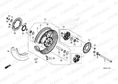 F-19-21 REAR WHEEL