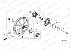 F-19-30 REAR WHEEL