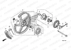 F-19-30 REAR WHEEL
