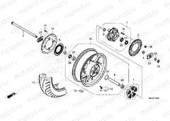 F-19-40 REAR WHEEL