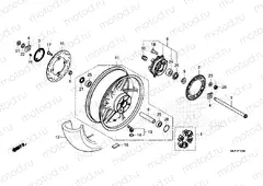 F-19-40 REAR WHEEL