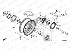 F-19-40 REAR WHEEL