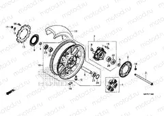 F-19-40 REAR WHEEL
