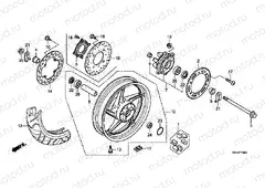 F-19-40 REAR WHEEL
