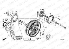 F-19-40 REAR WHEEL