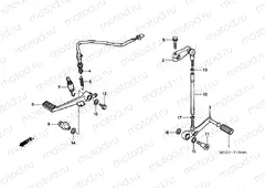 F-19 BRAKE PEDAL / PEDAL REPLACEMENT