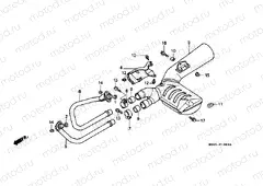 F-19 EXHAUST DRUM
