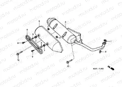 F-19 EXHAUST DRUM