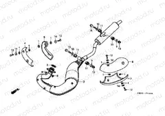 F-19 EXHAUST DRUM