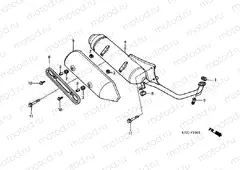F-19 EXHAUST DRUM