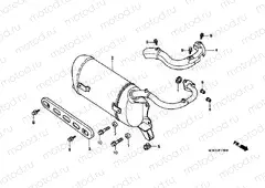 F-19 EXHAUST DRUM