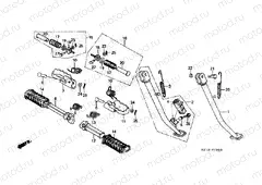 F-19 FOOTREST / SUPPORT (1)