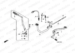 F-19 PEDAL / PUSH LEVER ARM