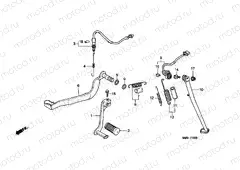 F-19 PEDAL/STAND