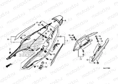 F-19 REAR ENGINE COVER