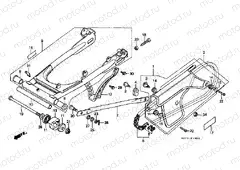 F-19 REAR FORK / CHAIN CABINET