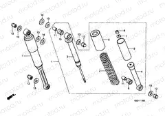 F-19 REAR SHOCK ABSORBER (1)