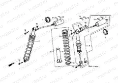 F-19 REAR SHOCK ABSORBER