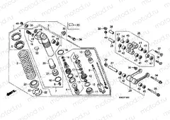 F-19 REAR SHOCK ABSORBER