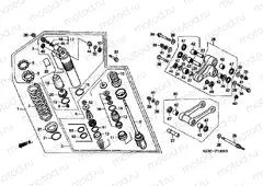 F-19 REAR SHOCK ABSORBER