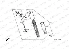F-19 REAR SHOCK ABSORBER