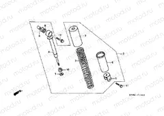 F-19 REAR SHOCK ABSORBER
