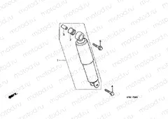 F-19 REAR SHOCK ABSORBER