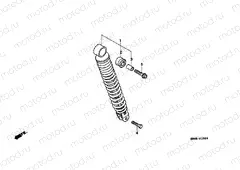 F-19 REAR SHOCK ABSORBER