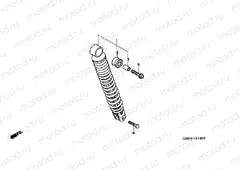 F-19 REAR SHOCK ABSORBER