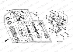 F-19 REAR SHOCK ABSORBER