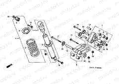 F-19 REAR SHOCK ABSORBER