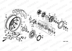 F-19 REAR WHEEL