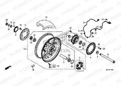F-19 REAR WHEEL