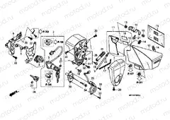 F-19 SIDE COVER / TOOLS / COMBINATION SWITCH