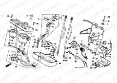 F-2-1 METER / HORN / KEY KIT (EXCEPT XL125S-CM)