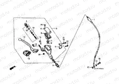 F-2 FRONT BRAKE MASTER