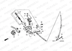 F-2 FRONT MASTER CYLINDER