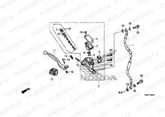 F-2 FRONT MASTER CYLINDER