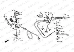 F-2 HANDLE LEVER / SWITCH / CABLE
