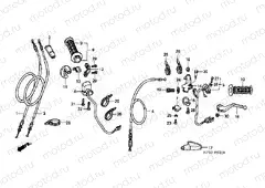 F-2 HANDLE LEVER / SWITCH / CABLE