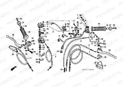 F-2 HANDLE LEVER / SWITCH / CABLE