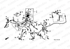 F-2 MASTER CYLINDER / BRAKE HOSE