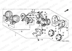 F-2 METER (CB1300 / A / F / F1)
