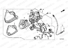 F-2 SPEEDOMETER (NSC50 / MPD / WH)