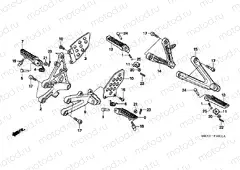 F-20-1 FOOTREST (CBR600RR5 / 6)