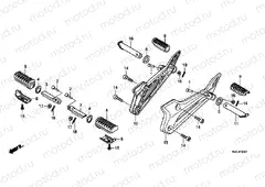 F-20-1 FOOTREST (GLH125SH)