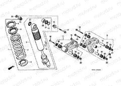 F-20-1 REAR SHOCK ABSORBER (2)
