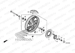 F-20-20 FRONT WHEEL